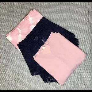 Victoria’s Secret PINK Pantie Bundle Sz L